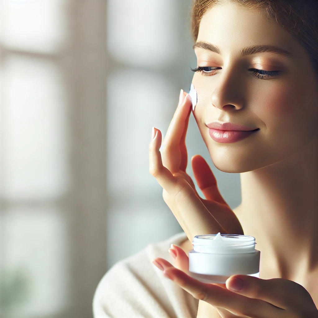 Pele hidratada para garantir uma maquiagem natural e leve.