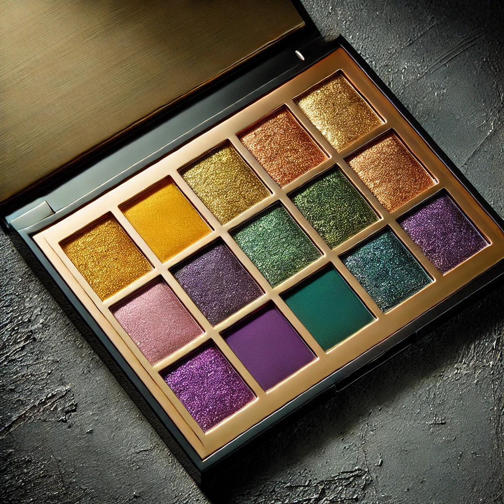 Sombras vibrantes e metálicas perfeitas para peles negras.