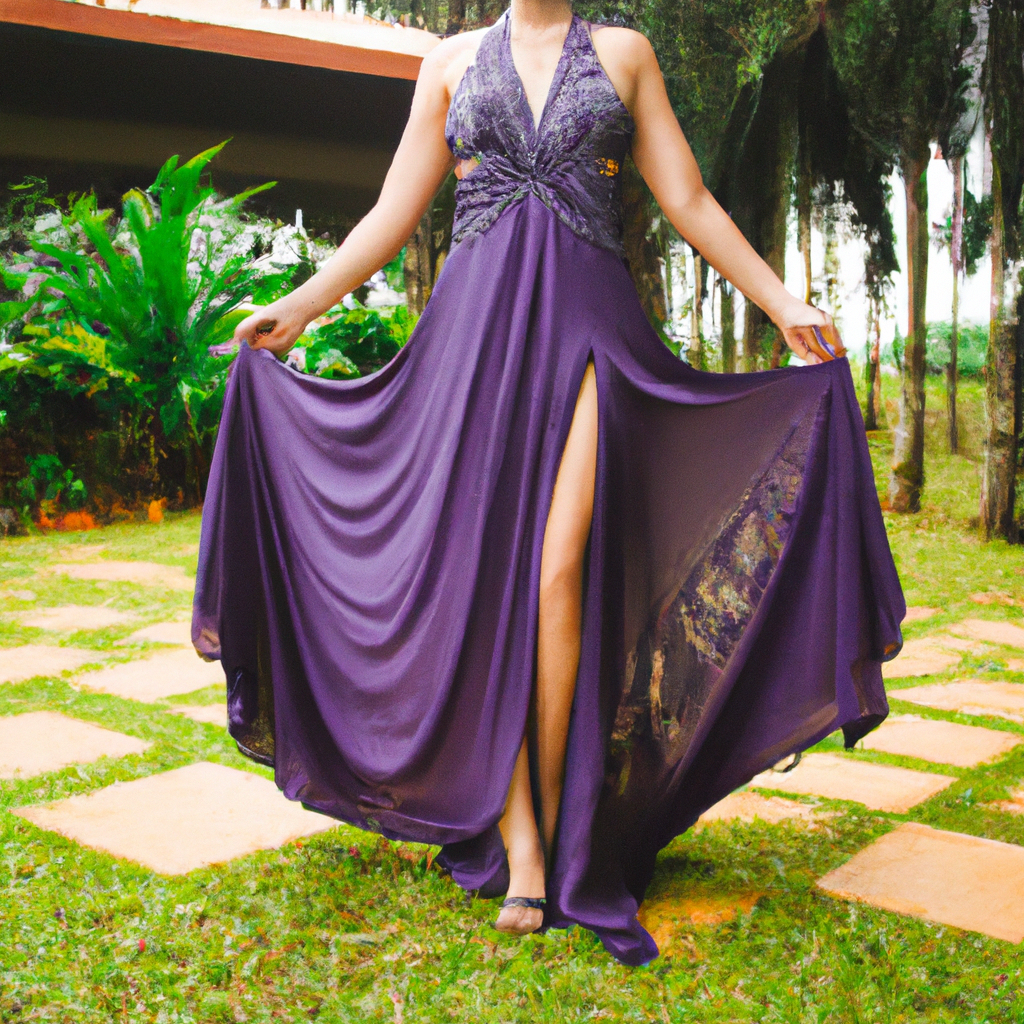 Vestido longo elegante para festas formais